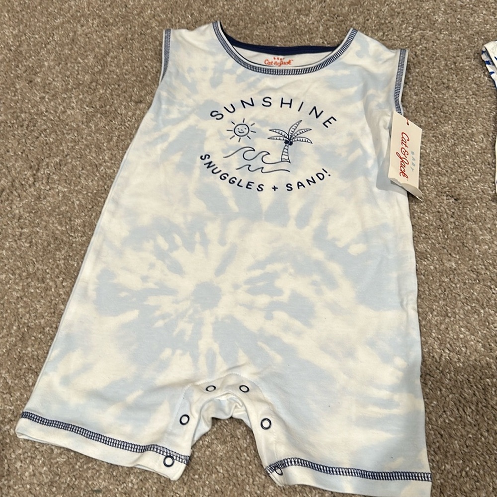 Summer Tie Dye Romper 18M